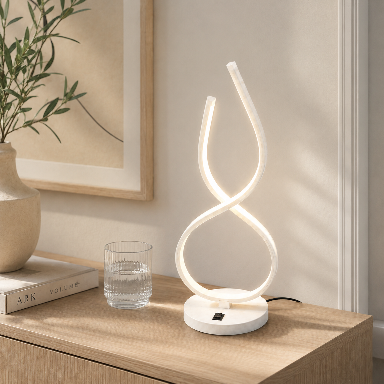 Luminária de Mesa Twist LED Bivolt Lumini Lab