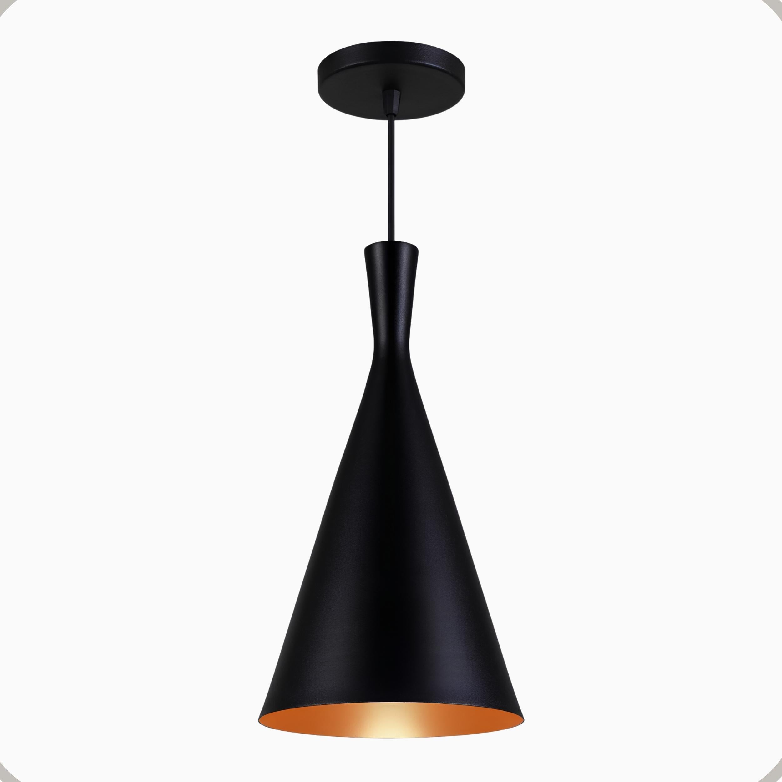 Pendente Tom Dixon Canada Aluminio Teto E27 1 Luz Lumini Lab