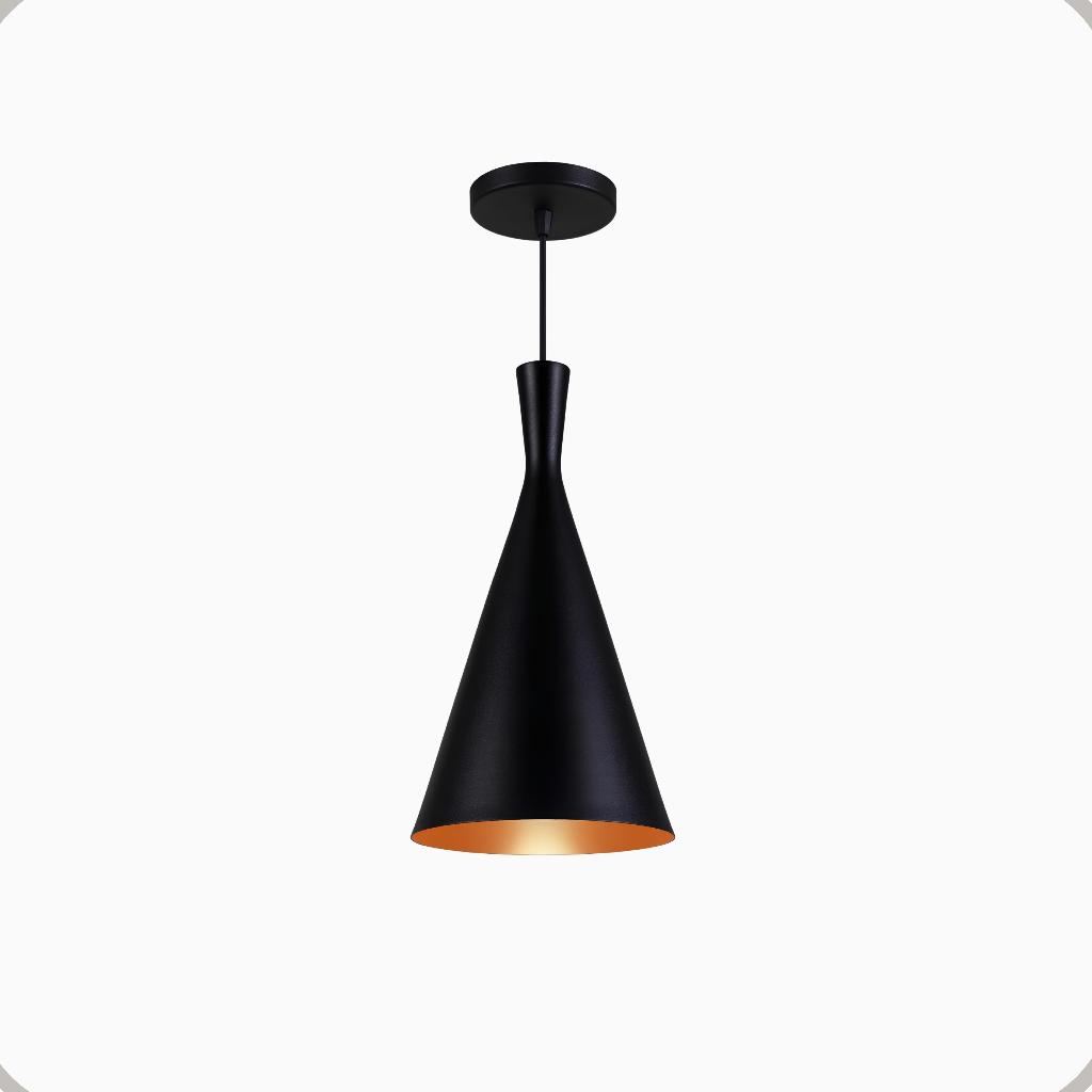 Pendente Tom Dixon Canada Aluminio Teto E27 1 Luz Lumini Lab