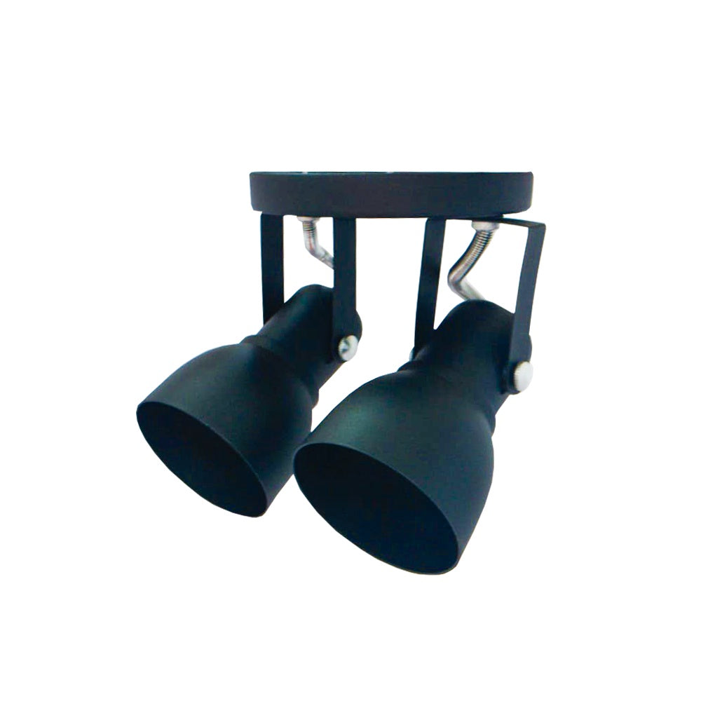 Spot Trilho Popular Aluminio Teto 2 Luzes E27 Bivolt Lumini Lab