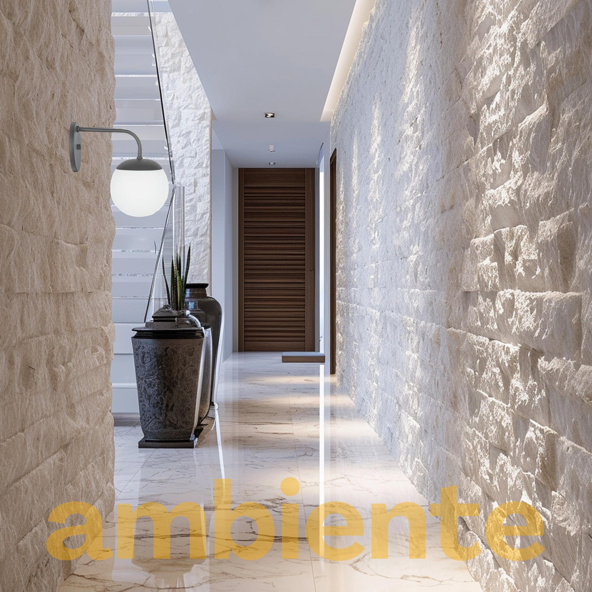 Arandela Hanover Aluminio D12 Parede G9 1 Luz Lumini Lab
