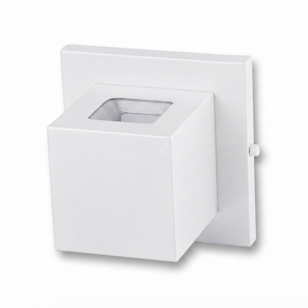 Arandela Box Aluminio 2 Fachos Parede 1 Luz G9 Bivolt Lumini Lab