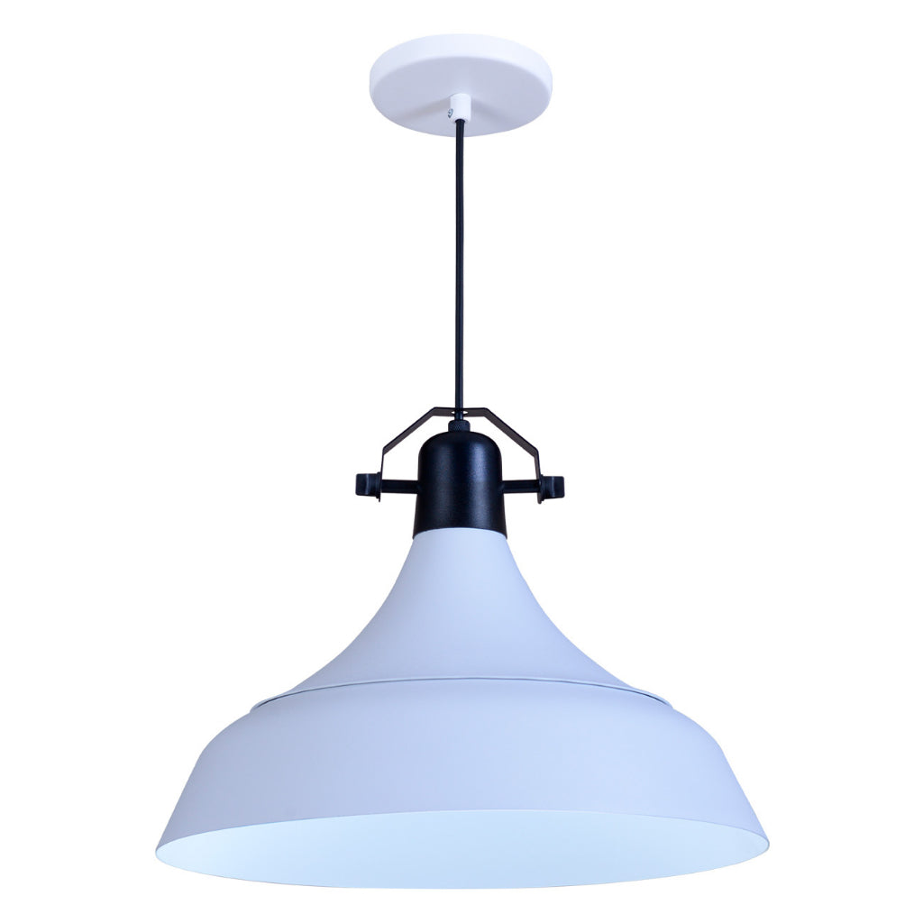 Pendente Vintage Retro Aluminio Teto E27 1 Luz Lumini Lab