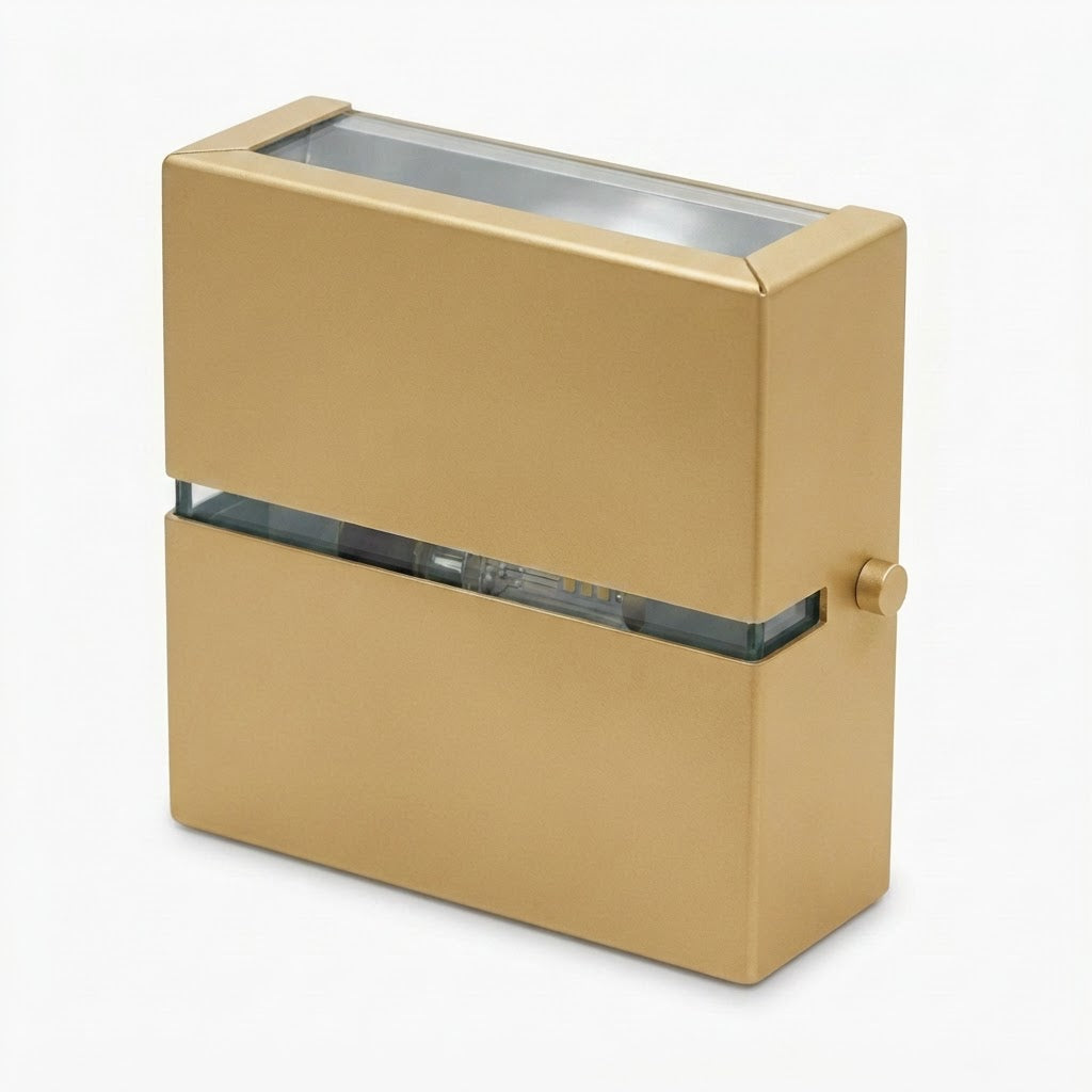 Arandela Slim Aluminio 2 Fachos Parede 1 Luz G9 Bivolt Lumini Lab
