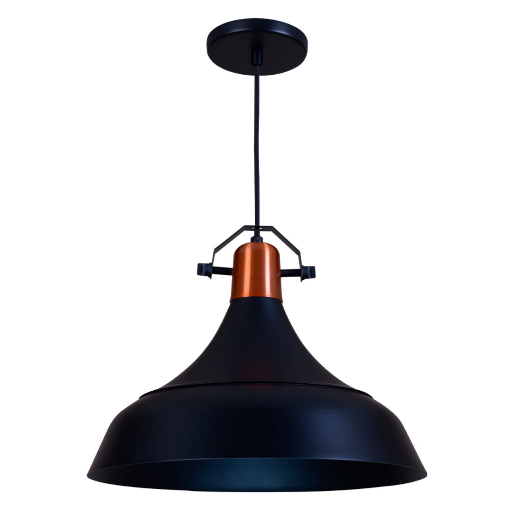 Pendente Vintage Retro Aluminio Teto E27 1 Luz Lumini Lab