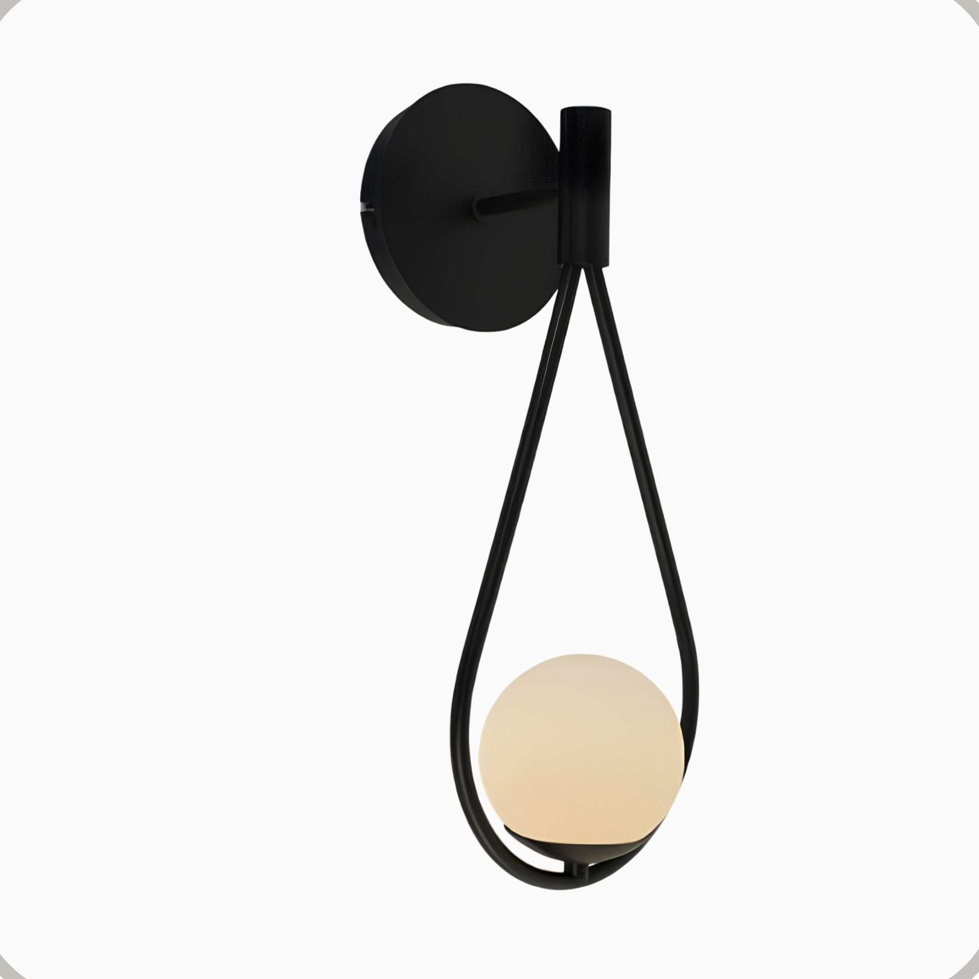 Arandela Gota Aluminio Parede 1 Luz G9 D12 Bivolt Lumini Lab