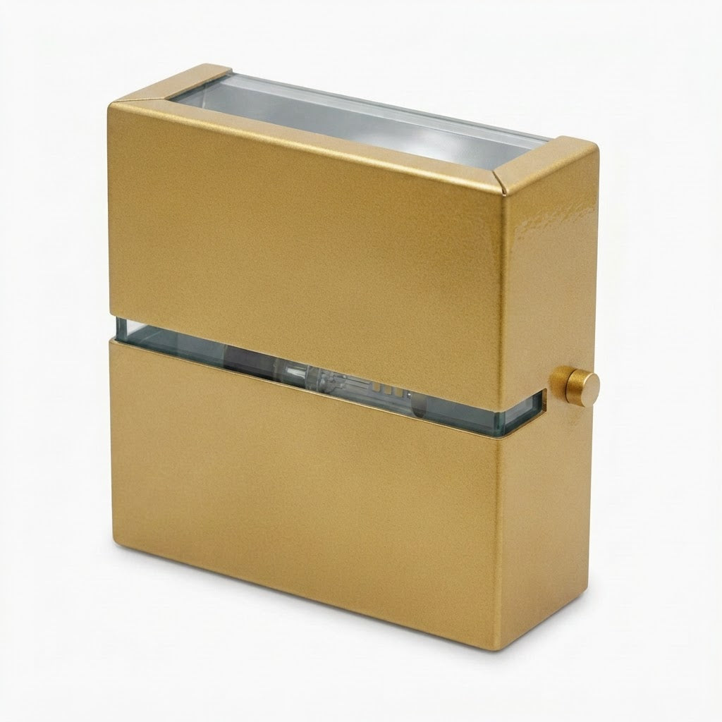 Arandela Slim Aluminio 2 Fachos Parede 1 Luz G9 Bivolt Lumini Lab